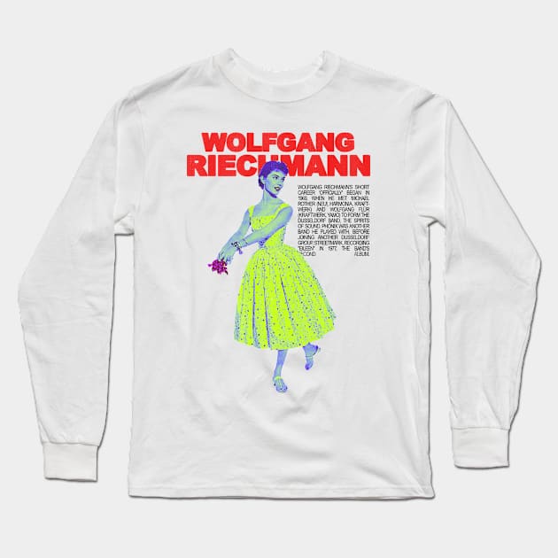 Wolfgang Riechmann 80s Long Sleeve T-Shirt by Joko Widodo